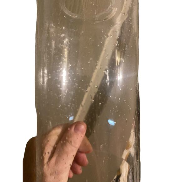 Pack Of 3 Clear Glass Bubble Pendant Lighting New In Box Pendants Only - Picture 3 of 5